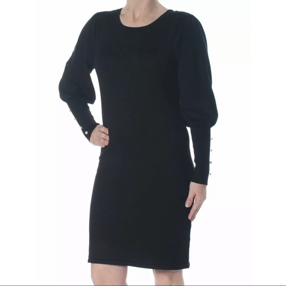 pearl sweater dress